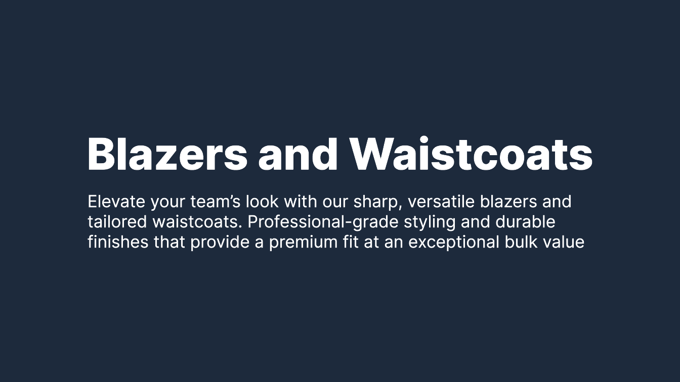 Suits & Blazers description